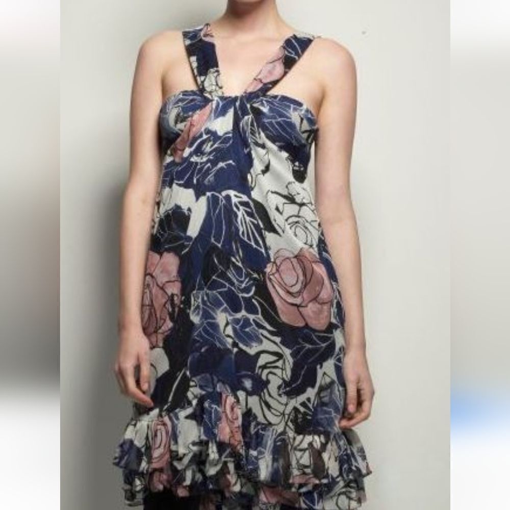 Diane Von Furstenberg Pilar Silk Halter Dress. Tomato Girl, Soft Girl, Beachy